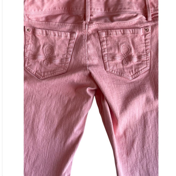 Lilly Pulitzer Worth Straight Leg Pants - Peachy Pink Color-Size Women’s 8 - Picture 15 of 16
